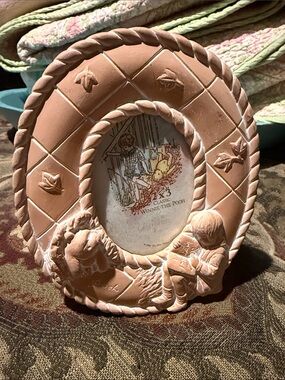 Charpente Winnie-the-Pooh Pink Ceramic Picture Frame
